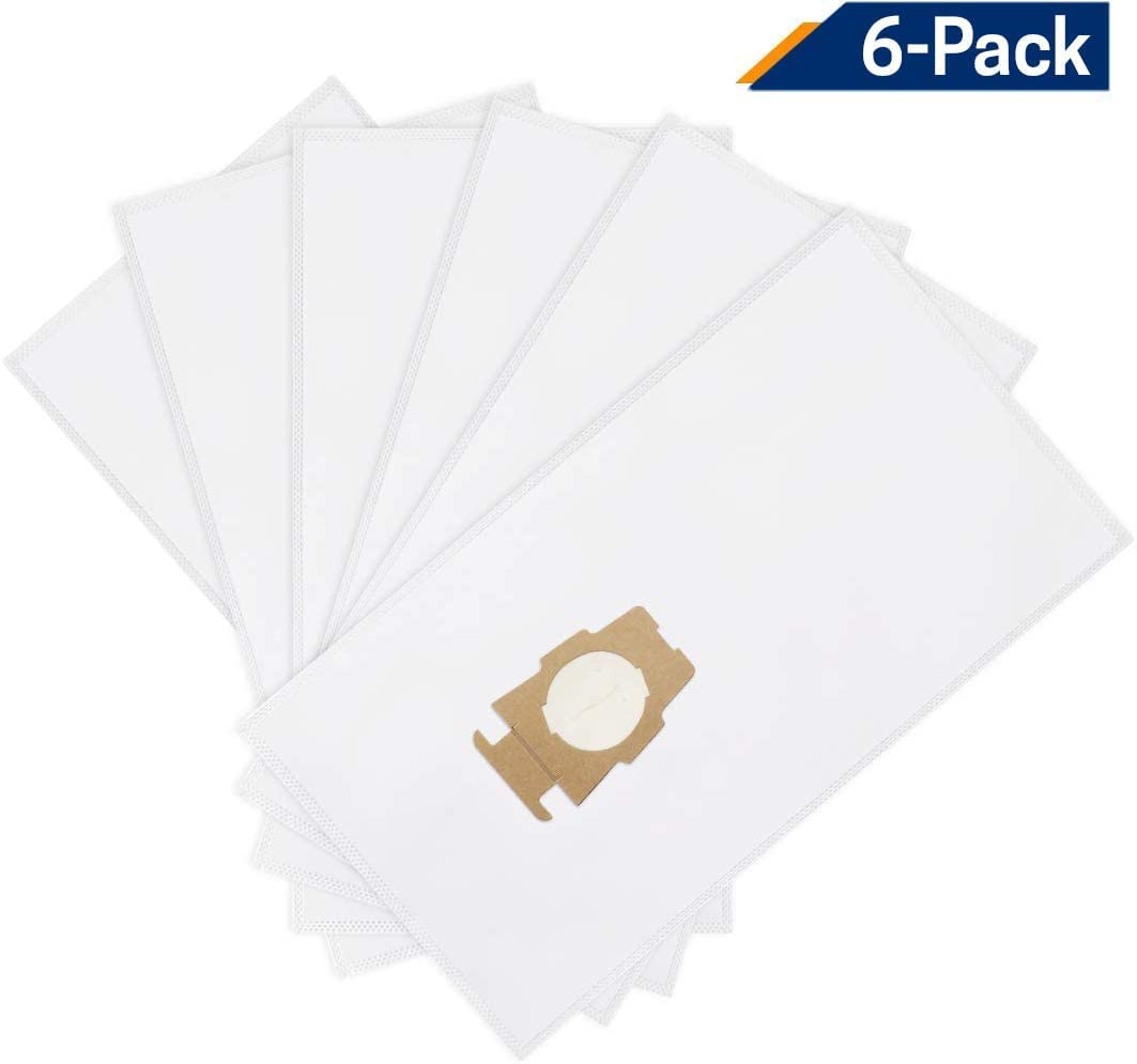 Kirby 204811 Filter Bag Six Pack Micron Magic HEPA (6 Bags Plus 2 Belts)