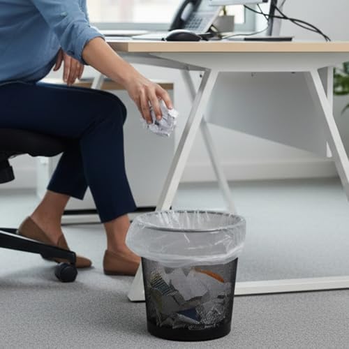 Wholesale 50-Pack TYPLASTICS 24x33 Inch Trash Can Liners - 1000 Count, Leak-Proof, Fits 10-15 Gallon Bins
