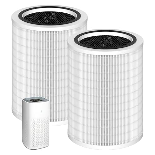 HEPA Replacement Filter Set for Clorox Air Purifier 11010 & 11011 - 2 Pack