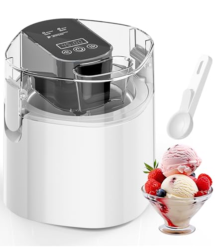 Ice Cream Maker Machine 1.52 Qt for Homemade Frozen Desserts - Sorbet, Yogurt, Gelato