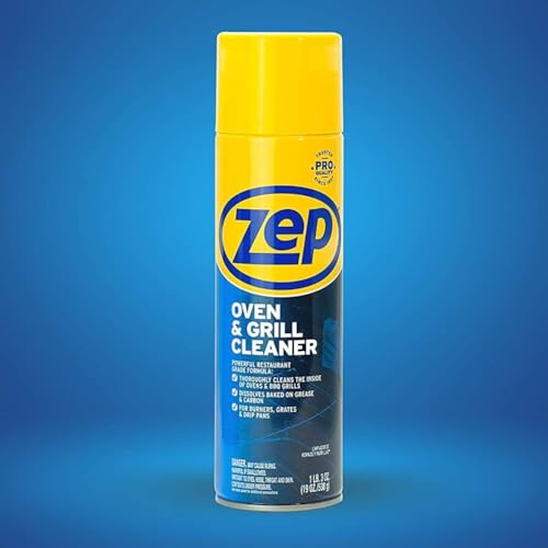Heavy-Duty Oven and Grill Cleaner 19 oz - Case of 4 with 9.5 Fl Oz Pack of 4 Variation