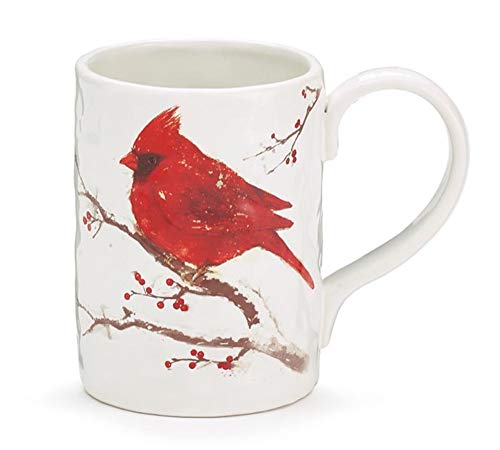 Burton & Burton Cardinal Winter Blessings Coffee Mug 18oz Set of 6