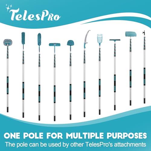 Lake Blue TelesPro 24 Ft Cobweb Duster with 6-24Ft Telescopic Aluminum Pole