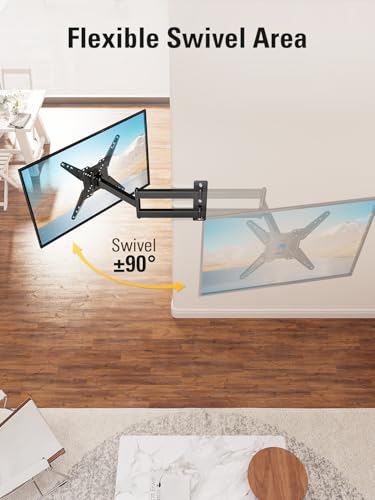 Mounting Dream Long Arm TV Wall Mount 26-65 Inch Full Motion Adjustable Bracket