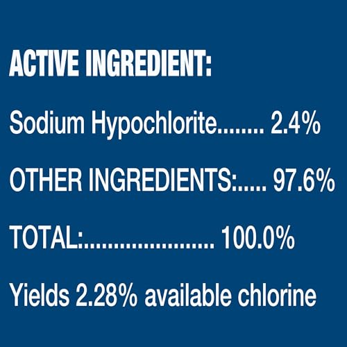 Toilet Bowl Cleaner with Bleach - Fresh Scent, 24 fl oz, 12 Pack - Disinfects & Eliminates Odors - Variation of THIS listing