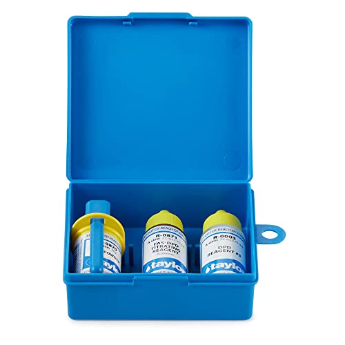 Taylor K-1515-A Pool Chlorine Drop Test Kit for Accurate Chlorine Level Testing