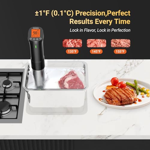 Inkbird WiFi Sous Vide Cooker ISV-200W, 1000W Immersion Circulator with App Control