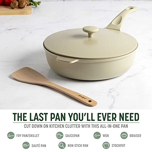 Goodful Linen All-in-One 11-Inch Nonstick Multi-Purpose Pan Set