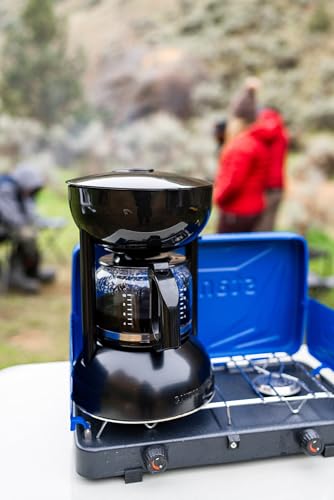 Stovetop Coffee Percolator - 10 Cups Camping Coffee Maker