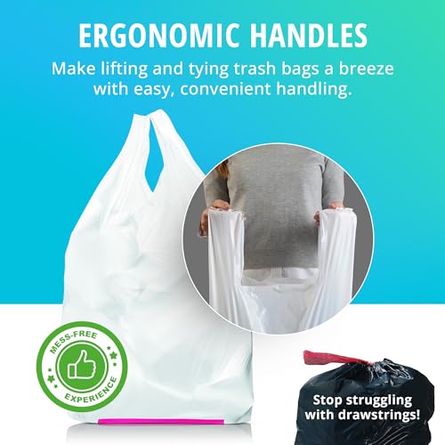 Hippo Sak - Tall Kitchen Garbage Bags with Ergonomic Handles 13