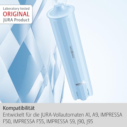 Water Filter Cartridge Set for Jura Coffee Machines - Claris Blue+