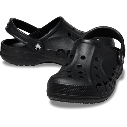 Crocs Baya Unisex Clogs - Black, 14 Women / 12 Men Variation