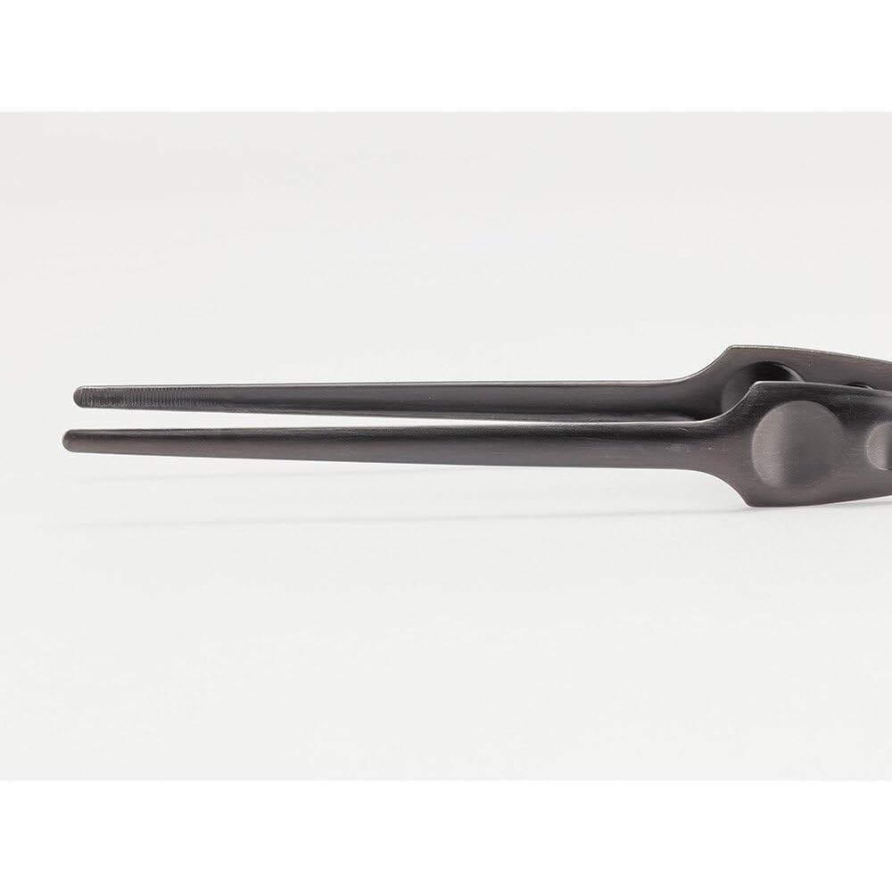 Snow Peak Pitts CS-370 Stainless Steel Tongs, For BBQs, Tapered Design, Corrosion Resistant, Outdoor Camping