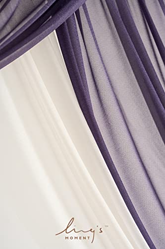 Purple Lilac Wedding Arch Flowers Set - Flexible Foam & Silk Decor for Outdoor & Indoor Weddings - Variation: Prpl-Lilac & Gold