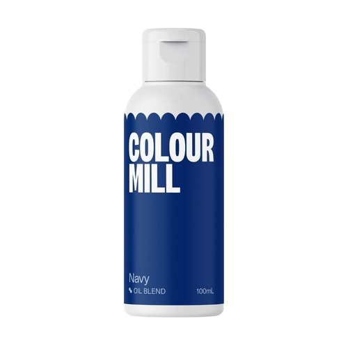 Colour Mill Oil-Based Food Coloring, 100 Milliliters (Navy)