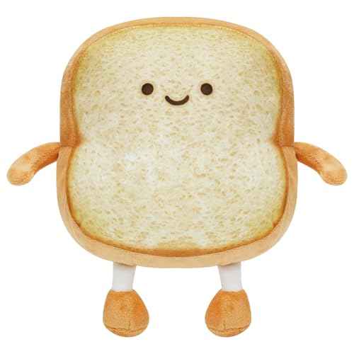 Toast Bread Plush Pillow Toy Bread Doll Funny Cute Food Plushies Stuffed Animal Soft Birthday Party Xmas Gifts 12in