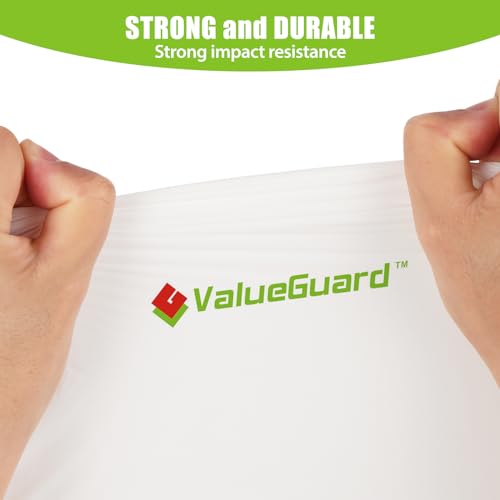 ValueGuard Large Trash Bags 13 Gallon Tall Drawstring 100%