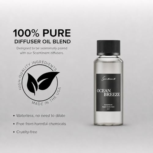 Scentiment Ocean Breeze Hotel Diffuser Oil 4.06 fl oz - Luxury Home Fragrance