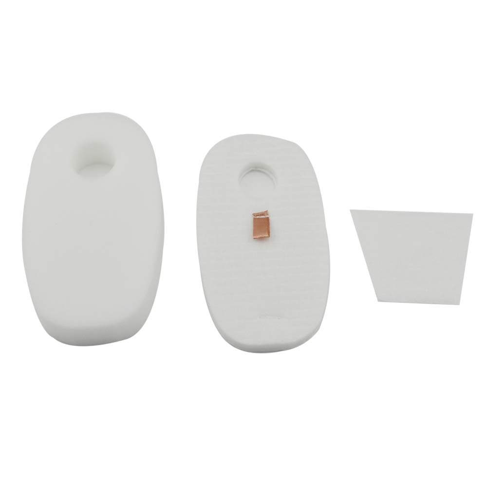 Dttery 3 Pack Filters Kit for Shark Earlier Version of Rocket DeluxePro TruePet HV319Q HV320 HV321 HV322 HV324Q HV325 UV330 UV422, Replacement Part 1080FTV320 1084FTV320