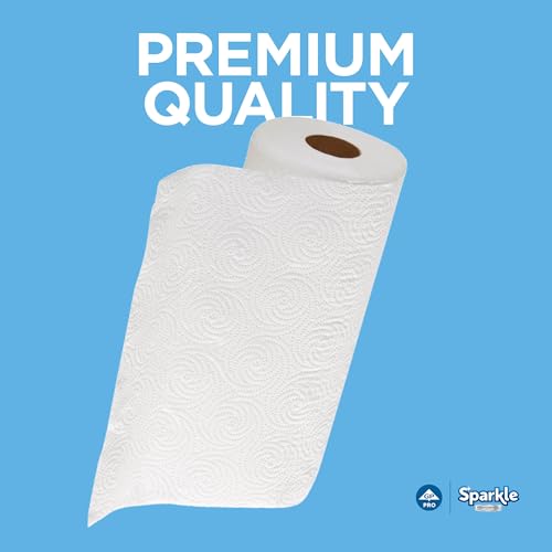 Georgia-Pacific Sparkle 2-Ply Perforated Paper Towels - White, 15 Rolls