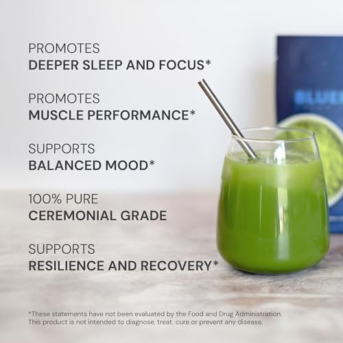 Ceremonial Japanese Matcha Powder - Organic Green Tea for Energy & Focus - 30 Servings