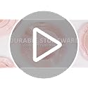 Paris Hilton Pink Embossed Bow 12-Piece Dinnerware Set for 4 – Ceramic Stoneware, Microwave & Dishwasher Safe