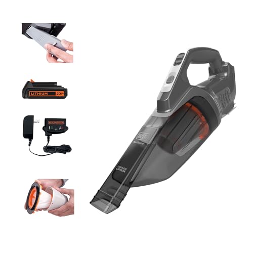 Handheld Vacuum Cleaner Kit - 20V Cordless Dustbuster for Home & Car