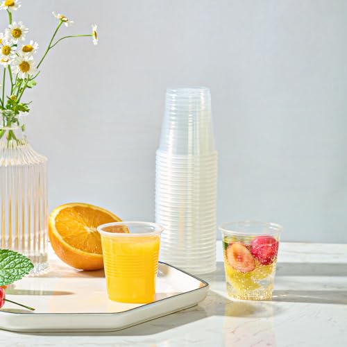 2500Pack 3oz Plastic Cups Disposable Mouthwash Tasting Tumblers PP-2500Pack-3oz