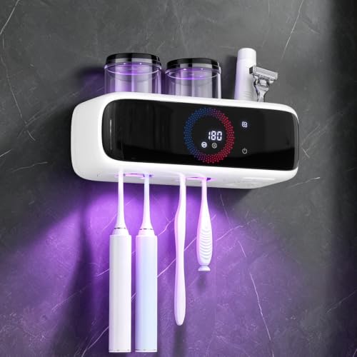 Vatex UV Toothbrush Holder Sanitizer & Dryer - White