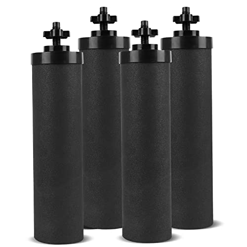 SUPER.BDACC Black 10 Inch Replacement Water Filter for Berkey BB9-2 Gravity System