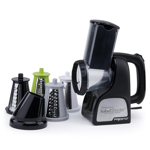Presto SaladShooter Electric Slicer/Shredder - 1 Size / Shredder, Professional Kitchen Tool