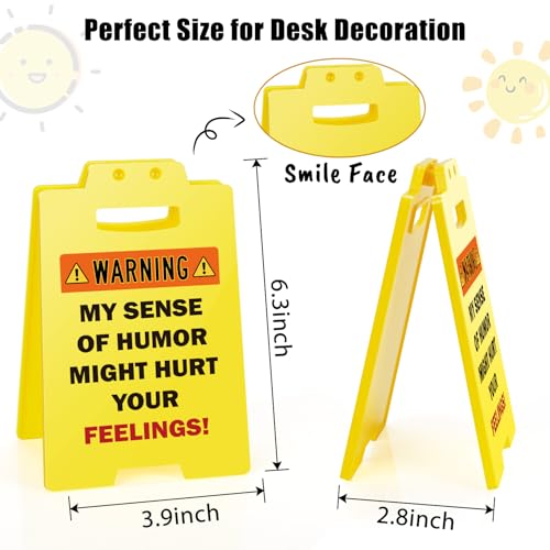 MBL Funny Coworker Office Gifts - Bosses Day Gift for Women, Fun Gag Desk Sign Cubicle Decor Birthday White Elephant Stocking Stuffers Christmas Xmas Holiday Gifts for Team Employee Boss