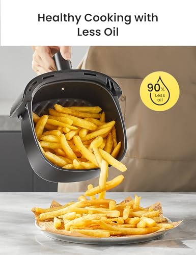 Mini Air Fryer 2.1 Quart Compact Small Kitchen Countertop Black - Basic Variation