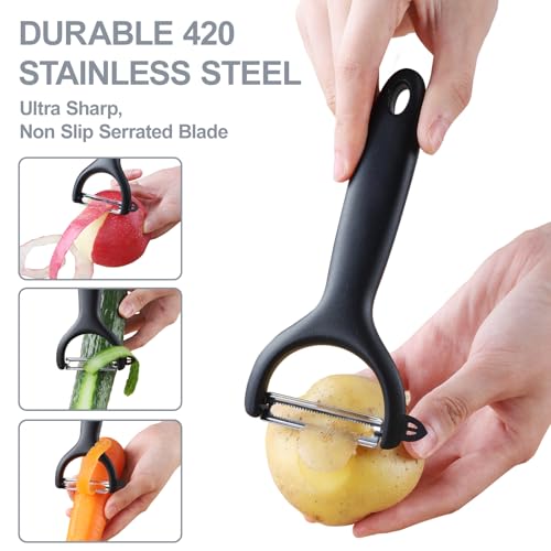 SupMaKin Safe Mandoline Slicer for Kitchen,Adjustable Potato 1-8 mm