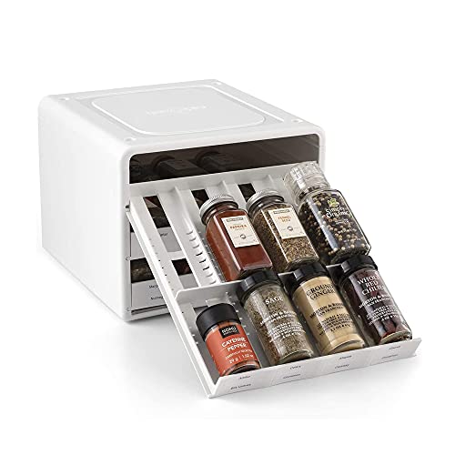 YouCopia SpiceStack® 24-Bottle Adjustable Pull-Down Spice Rack Organizer