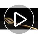 Gold Kitchen Utensils Set of 9 - 15 Inch All Metal Cooking Tools - Variation of 9-Pieces