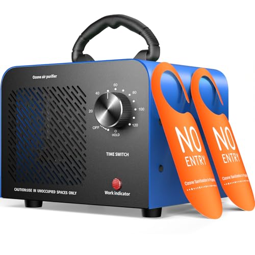 Hadlook Ozone Generator 48,000mg/h High Capacity O3 Machine - Blue - B-Blue