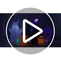 Halloween Inflatable Ghost Cat Pumpkin Decor - 8FT Yard Decoration with LED Lights & Accessories - Variation: Ghost Pumpkin