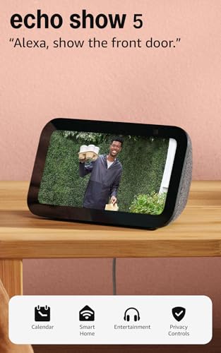Amazon Echo Show 5 (newest model), Smart display, Designed for