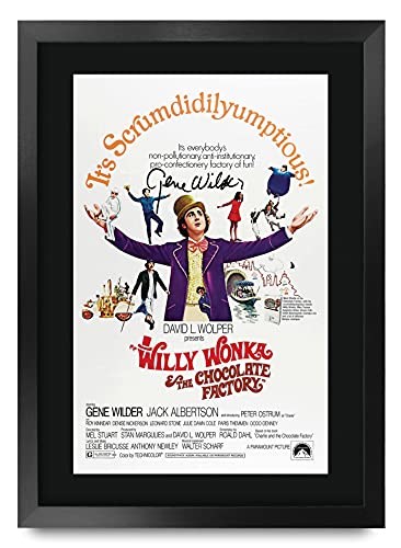 HWC Trading Willy Wonka and the Chocolate Factory Gene Wilder 16 x 12