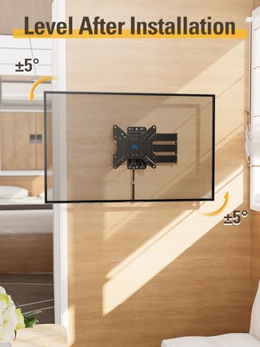 Mounting Dream Lockable RV TV Wall Mount for 17-43 Inch TVs up to 44lbs