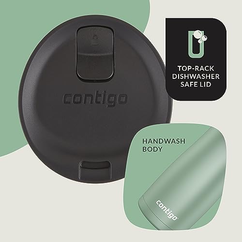 Contigo West Loop 2.0 16oz Leak-Proof Travel Mug 2-Pack - Stainless Steel, Agave & Sake Metallic