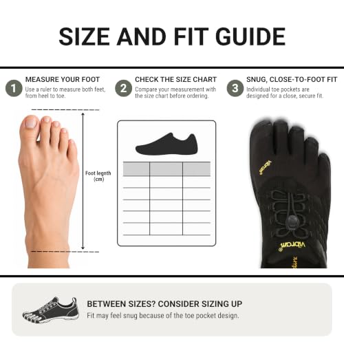 Vibram Women's FiveFingers Trek Ascent Barefoot All-Terrain Hiking Shoe 7.5-8 Black
