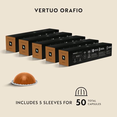 Nespresso Vertuo Orafio Medium Roast Espresso Pods - 50 Count