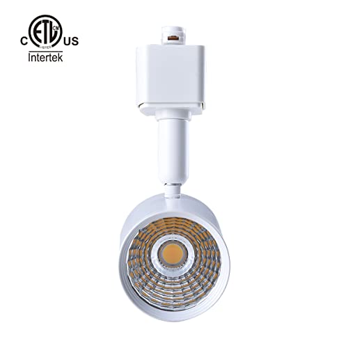 mirrea 6 Pack H Type White LED Track Lighting Heads 6.5W 3000K Warm
