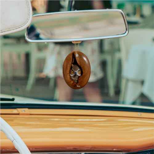 Owl in Nest Christmas Ceramic Oval Ornament, Owl Hanging Ornament, Keepsake Gifts for Grandparents, Parents, Kids, Neighbors, Friends Ornaments for Christmas Tree