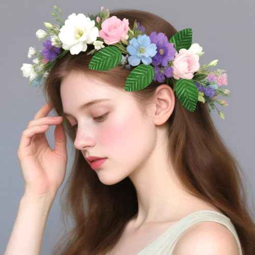 TIESOME 200 PCS Green Leaves for Crafts, Lifelike Artificial Leaves Faux Wired Single Leaf Fake Rose Wire Crafts Leaf for Corsage Bouquet Wreaths Garlands Party Wedding Christmas Decorations