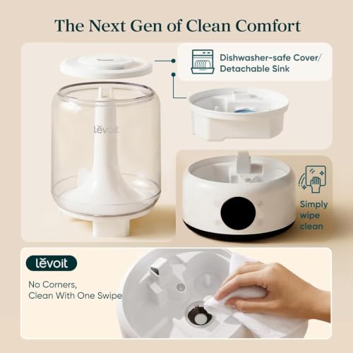 Levoit 4.2L Smart & Easy Clean Cool Mist Humidifier for Bedroom - Variation of This Listing