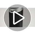 OmniBreeze 36 Inch Oscillation Tower Fan with Remote & LED Display – Bladeless Floor Fan for Indoor Cooling