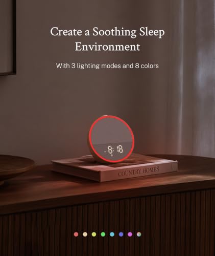 White Noise Sleep Machine & Alarm Clock - Almond Beige